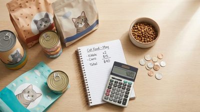 貓飼料哪裡買最划算封面 — 貓飼料預算規劃示意