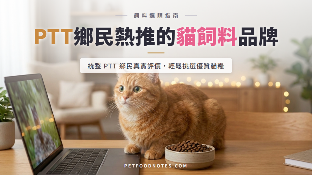 貓飼料 PTT 鄉民怎麼說？cat 板熱門品牌與評價彙整