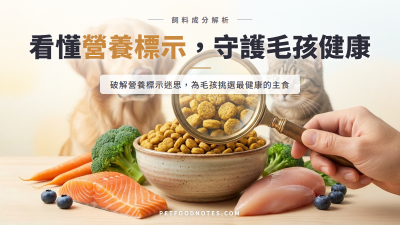 寵物飼料成分解析：看懂營養標示，守護毛孩健康
