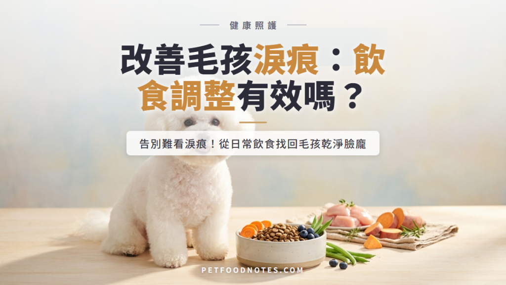 寵物淚痕改善：飲食調整對毛孩健康真的有效嗎？