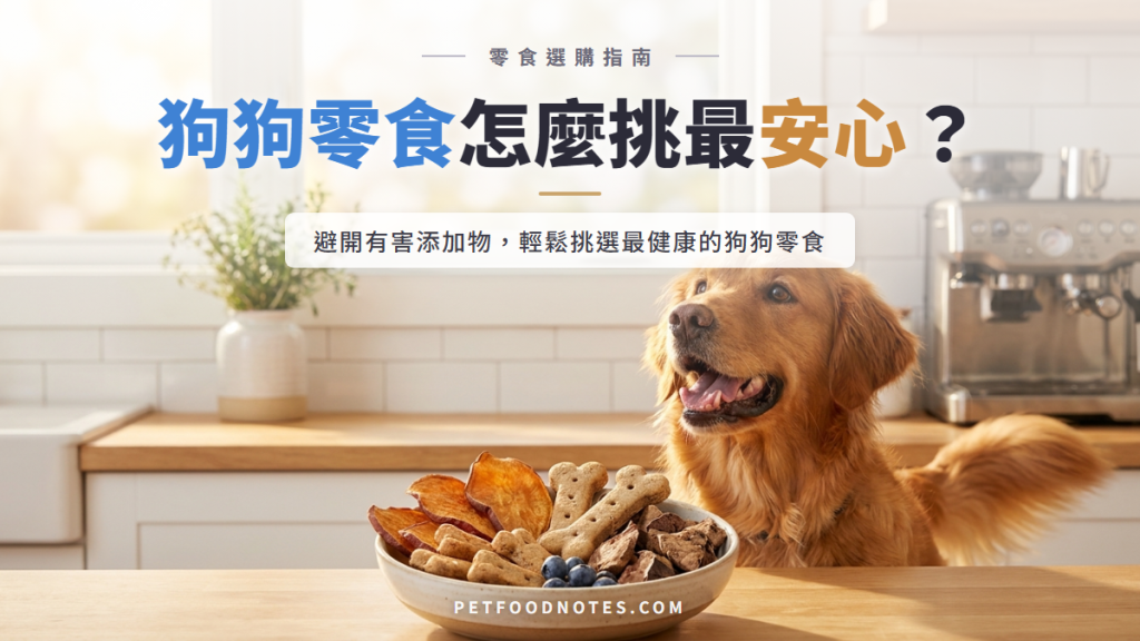 狗零食選購指南：健康零食怎麼挑最安心？