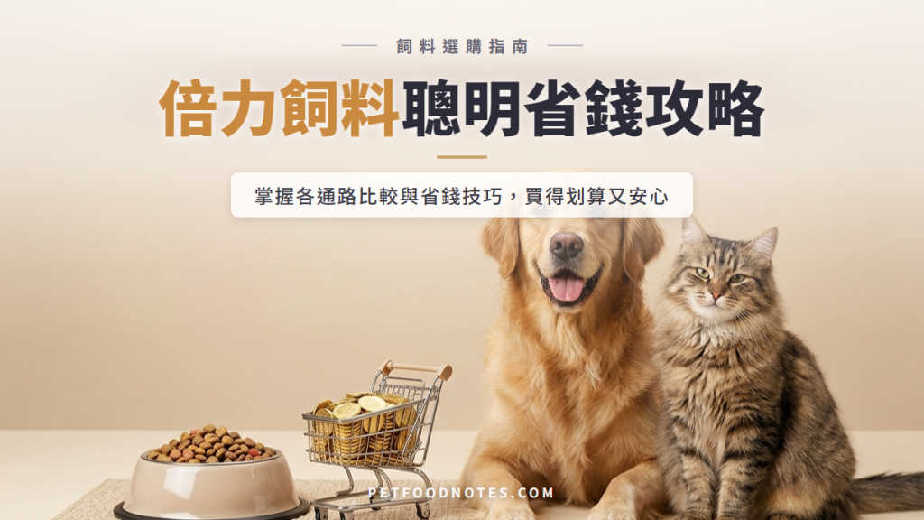 倍力寵物飼料購買指南：通路比較、省錢技巧與品牌發展