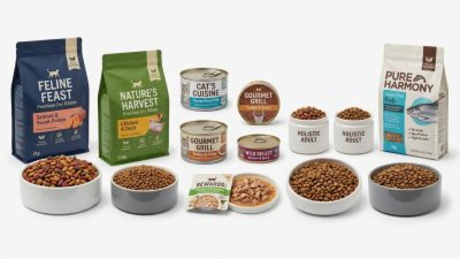 倍力寵物食品提供多樣化的優質乾糧、濕糧與罐頭，滿足毛孩不同階段的營養需求，確保牠們健康快樂成長。