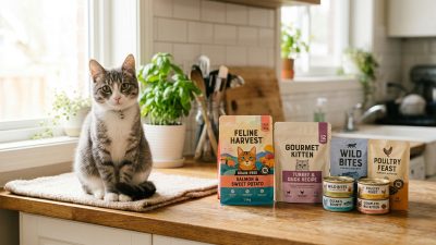 仔細檢視貓飼料成分標示