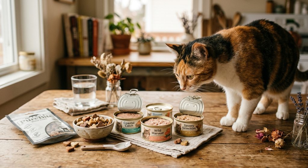 貓咪潔牙零食與玩具展示