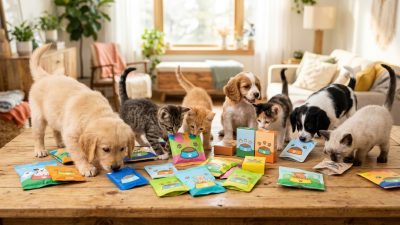 老犬享用專屬配方飼料